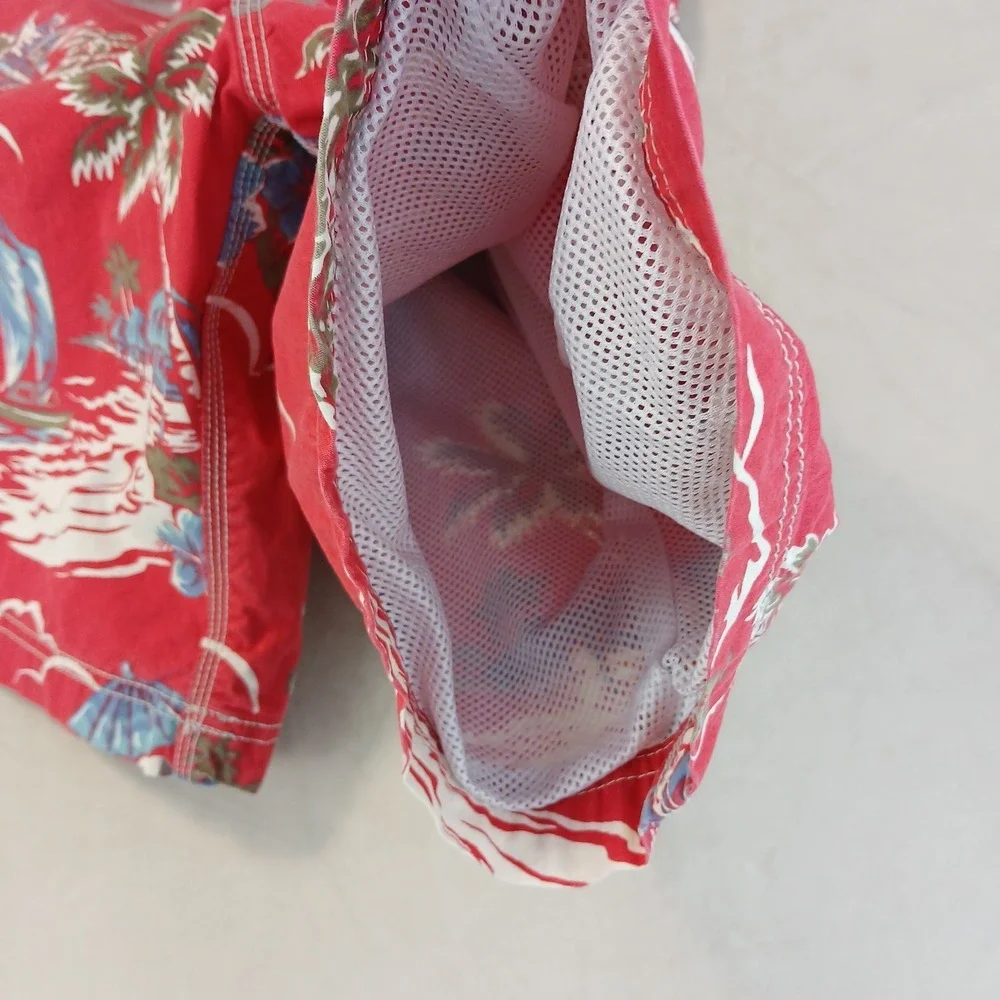 American Eagle 30x9 30 Mens Board Shorts Floral Mesh‎ Liner